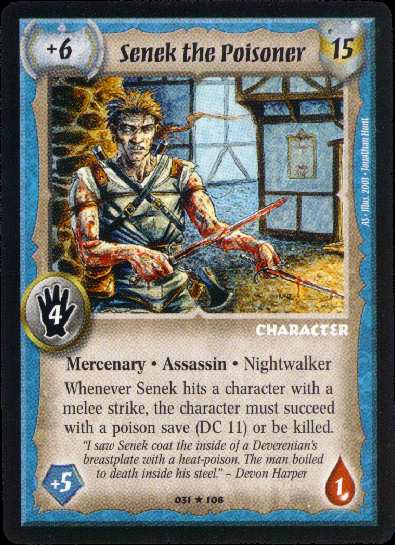 Senek the Poisoner - Foil